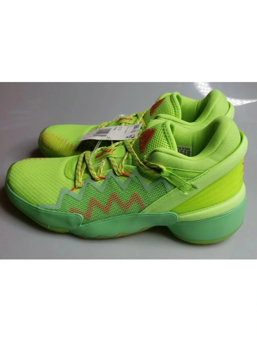 Mens Adidas X Marvel D.O.N. Issue 2 Spidey Sense Basketball Shoes FU7385 NEW